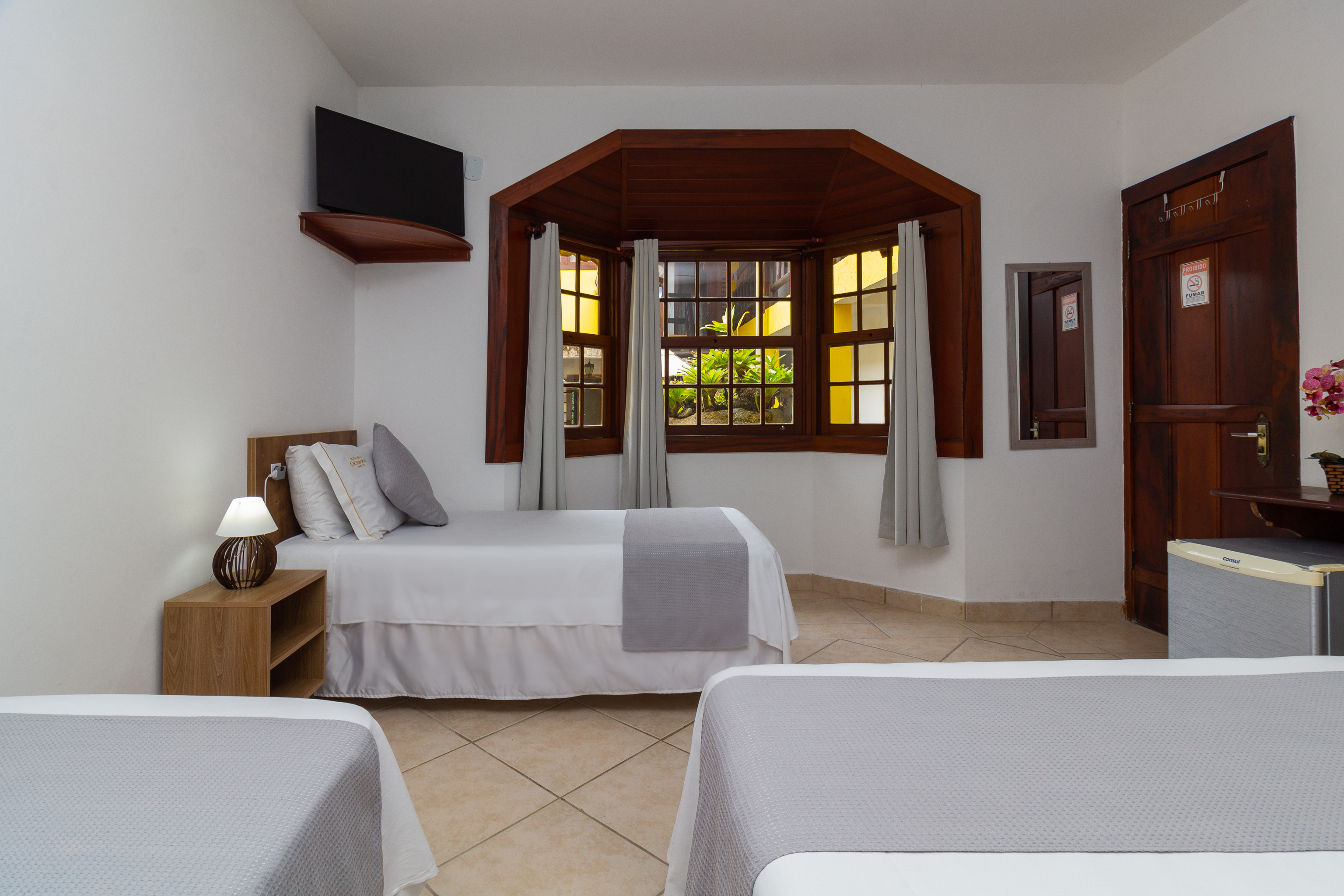 Quarto Quádruplo Padrão da Pousada Cicerone