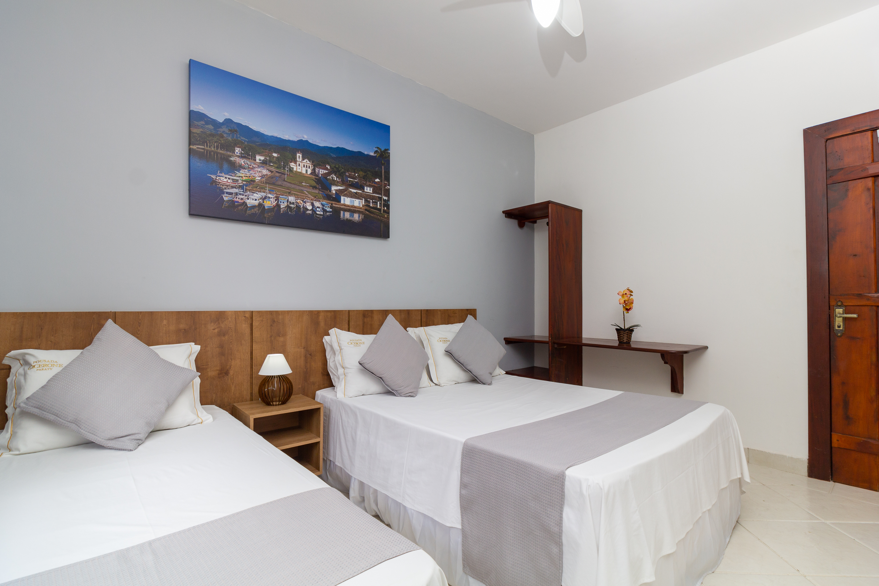 Quarto Triplo Padrão da Pousada Cicerone