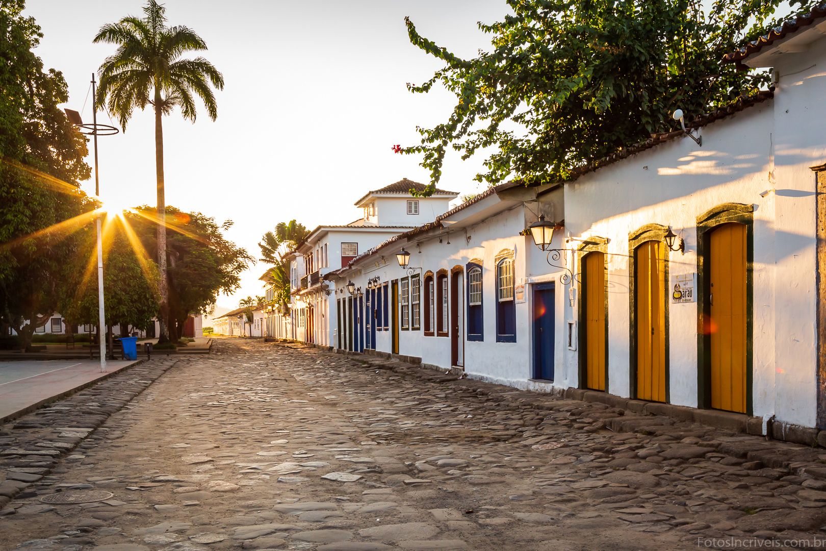 Praça da Matriz em Paraty
